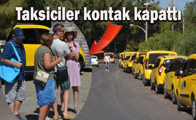 Turistler şaşkın!