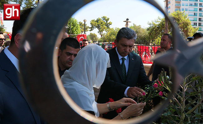 15 Temmuz Demokrasi ve Milli Birlik Günü etkinlikleri şehit mezarlarını ziyaret ile başladı