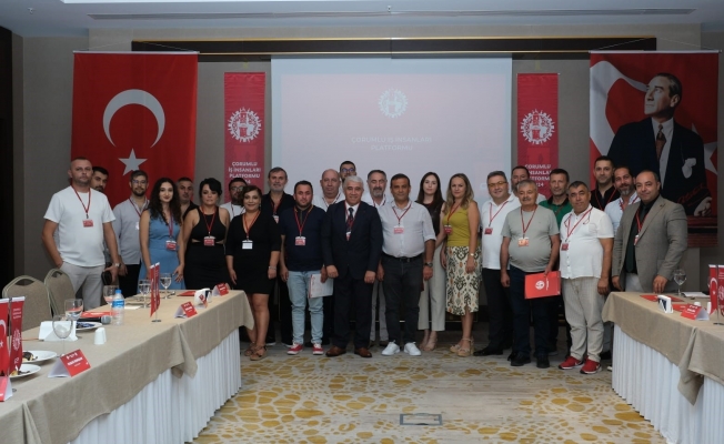 Çorumlular Antalya’da birleşti