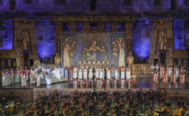 31. Uluslararası Aspendos Opera ve Bale Festivali ‘AİDA' ile başladı