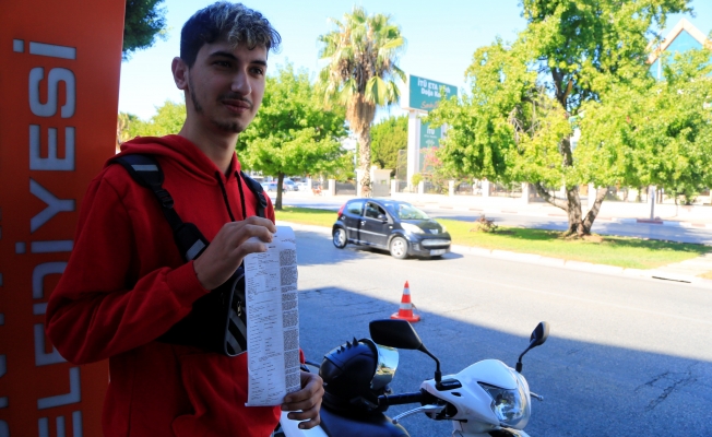 Denetime takılan motokurye: "10 günde 3 ceza yedim"