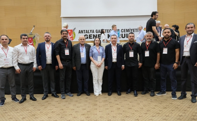  Antalya Gazeteciler Cemiyeti (AGC) Olağan Genel Kurulu yapıldı