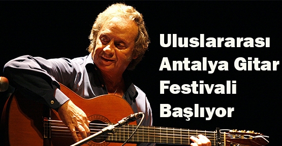 4. Uluslararası Antalya Gitar Festivali bugün başlıyor.