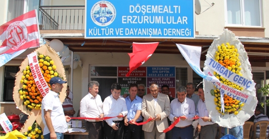 Döşemealtın’da Erzurumlular Derneği Açıldı