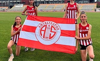 Antalyaspor atletleri fırtına gibi esti