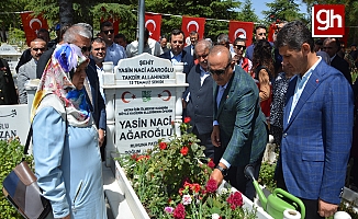 15 Temmuz Şehidi Ağaroğlu mezarı başında anıldı