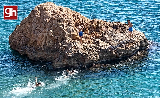  Antalya'da sıcaklık 20 dereceye ulaştı!