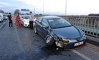 Köprüdeki feci kaza!