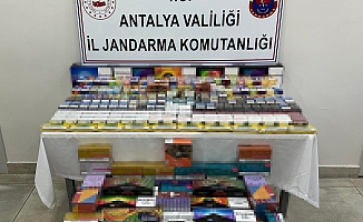 Antalya’da kaçak ve elektronik sigara operasyonu