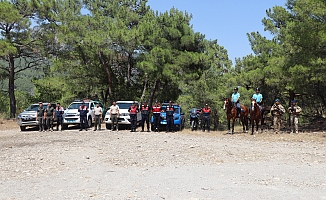 Antalya’da orman yangınlarına karşı devriye ve faaliyetler sıklaştırıldı