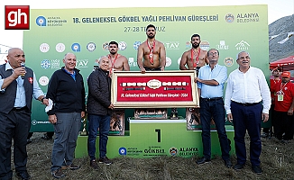  Gökbel'in başpehlivanı Enes Doğan