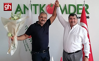 Antalya Toptancı Hal'de devir teslim töreni