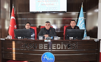 Aksu’da 2025 Yılının İlk Meclis Toplantısı Yapıldı