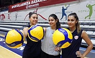  Kepez'in voleybol takımına 3 takviye