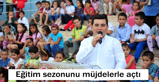 Tütüncü eğitim sezonunu müjdelerle açtı